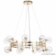 Подвесная люстра Crystal Lux LUXURY SP16 GOLD