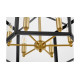Подвесная люстра Lumina Deco Lorton LDP 1142-6 BK+MD