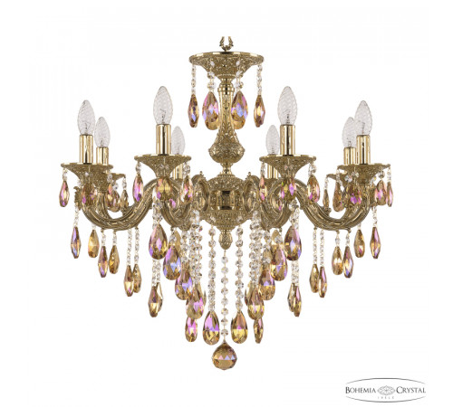 Подвесная люстра Bohemia Ivele Crystal Florence 71101/8/210 B G K777 Подвесная люстра Bohemia Ivele Crystal Florence 71101/8/210 B G K777