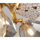 Подвесная люстра Delight Collection Britannica 8898P/AS gold/smoky