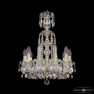Подвесная люстра Bohemia Ivele Crystal 1402/10/141/XL-58 G