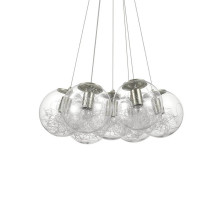 Подвесная люстра Ideal Lux Mapa Sat SP7 Nickel 176062