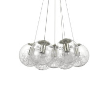 Подвесная люстра Ideal Lux Mapa Sat SP7 Nickel 176062