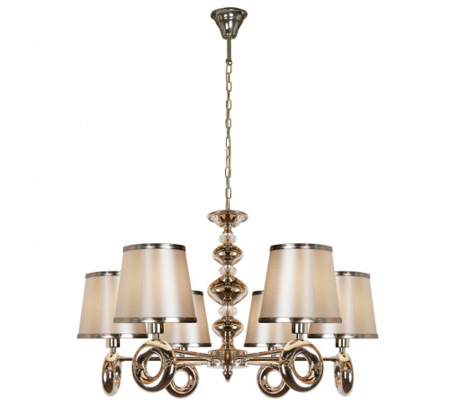 Подвесная люстра iLamp Brooklyn P2401-6 Nickel Подвесная люстра iLamp Brooklyn P2401-6 Nickel