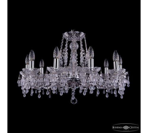 Подвесная люстра Bohemia Ivele Crystal 1410/10/240 Ni V0300