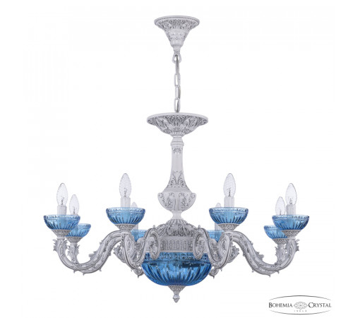 Подвесная люстра Bohemia Ivele Crystal AL79101P/8/250 WMN P Aquamarine/M-1G Подвесная люстра Bohemia Ivele Crystal AL79101P/8/250 WMN P Aquamarine/M-1G