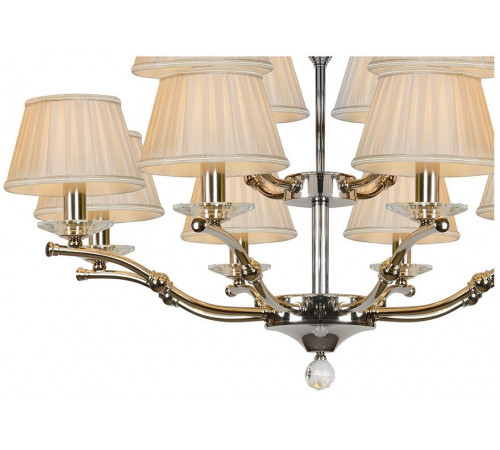 Подвесная люстра iLamp Vivaldi 85125/8+4 CR Подвесная люстра iLamp Vivaldi 85125/8+4 CR