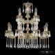 Подвесная люстра Bohemia Ivele Crystal Verona 72102/8+4/210/2d A GB