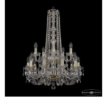 Подвесная люстра Bohemia Ivele Crystal 1402/10+5/195/h-80/2d G