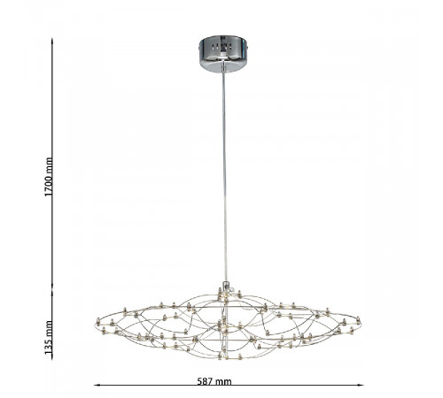 Подвесная люстра Favourite Thinner 4305-6P Подвесная люстра Favourite Thinner 4305-6P
