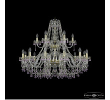 Подвесная люстра Bohemia Ivele Crystal 1410/12+6/360/2d G V7010