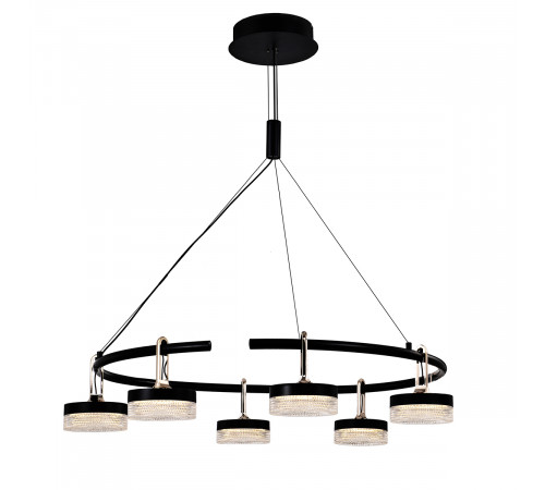 Подвесная люстра Delight Collection P0855-6C black