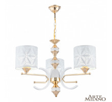 Подвесная люстра Arte Milano Florentia-2097 302097/3 Wh/Gd