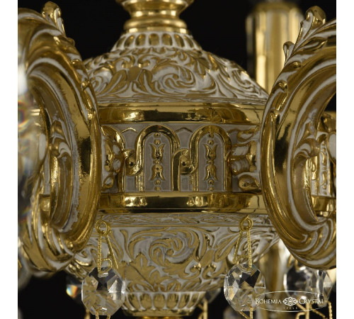 Подвесная люстра Bohemia Ivele Crystal Florence 71401/8/175 A GW FH1S Подвесная люстра Bohemia Ivele Crystal Florence 71401/8/175 A GW FH1S