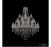 Подвесная люстра Bohemia Ivele Crystal 1415/20+10+5/400/3d Ni
