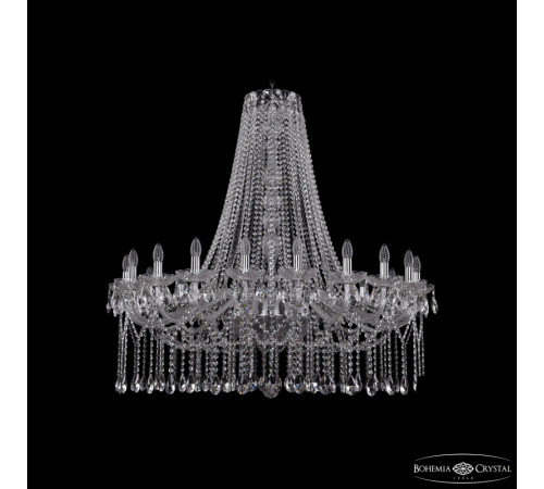Подвесная люстра Bohemia Ivele Crystal 1413/20/400/h-113 Ni