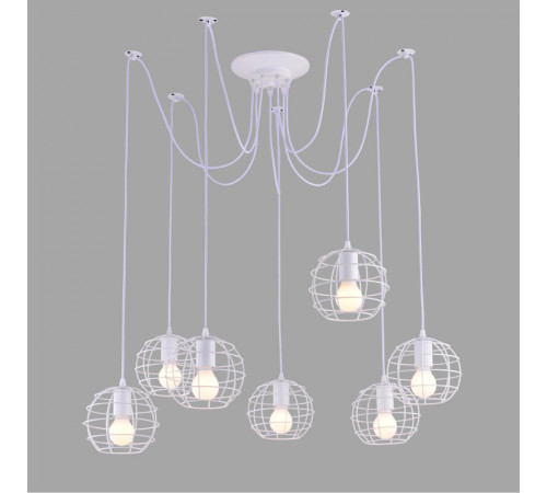 Подвесная люстра Arte Lamp A1110SP-7WH