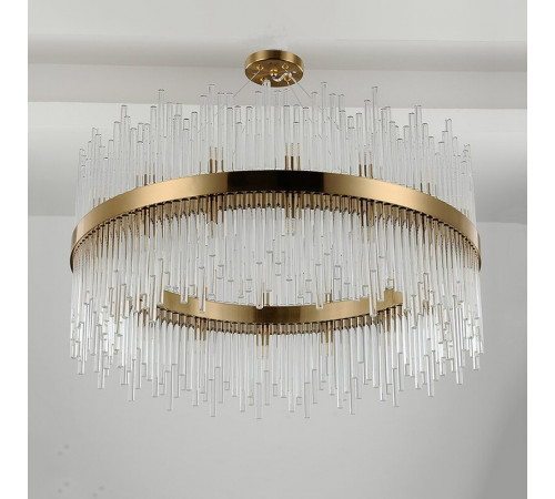 Подвесная люстра Delight Collection KR1209P-12 brass Подвесная люстра Delight Collection KR1209P-12 brass