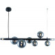 Подвесная люстра Indigo Canto 11026/8PL Black V000240