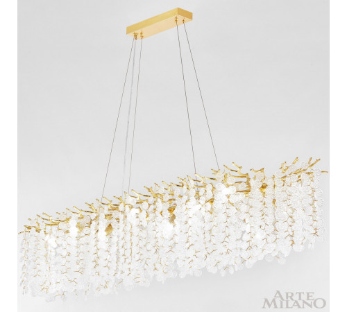 Подвесная люстра Arte Milano Milan 230011/L1500/16/C Gd Подвесная люстра Arte Milano Milan 230011/L1500/16/C Gd