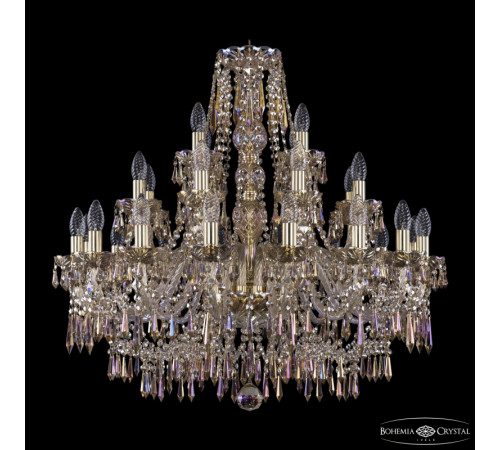 Подвесная люстра Bohemia Ivele Crystal 1403/16+8+4/300 G M801 Подвесная люстра Bohemia Ivele Crystal 1403/16+8+4/300 G M801