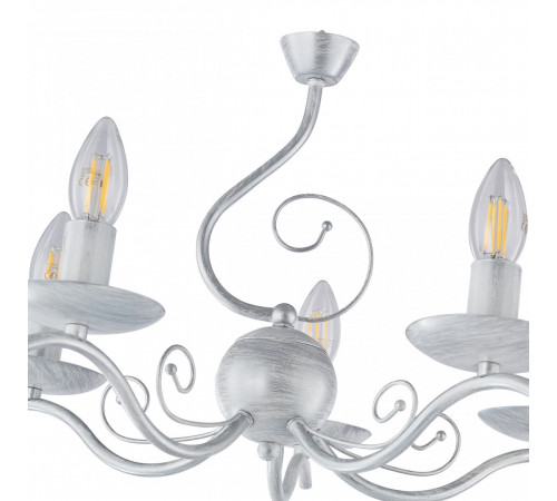 Подвесная люстра Arte Milano Amalfi 339934/5 WT+SL Подвесная люстра Arte Milano Amalfi 339934/5 WT+SL