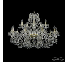 Подвесная люстра Bohemia Ivele Crystal 1409/10+5/360 G