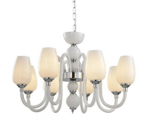 Подвесная люстра Arte Lamp 96 A1404LM-8WH Подвесная люстра Arte Lamp 96 A1404LM-8WH