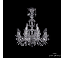 Подвесная люстра Bohemia Ivele Crystal 1402/8+4/195/XL-64 Ni