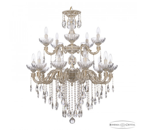 Подвесная люстра Bohemia Ivele Crystal AL79101/10+5/250/2D B WMG P Clear/M-1H Подвесная люстра Bohemia Ivele Crystal AL79101/10+5/250/2D B WMG P Clear/M-1H