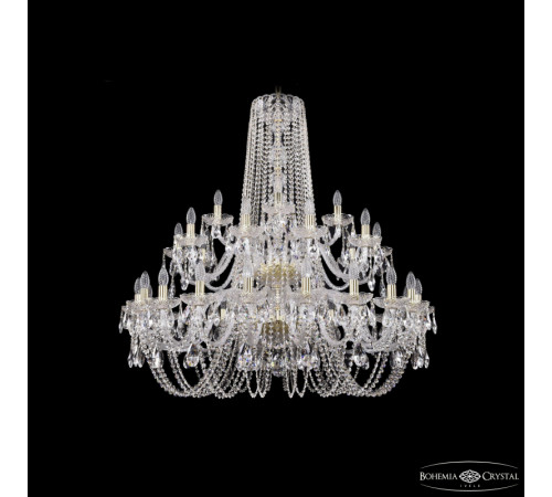 Подвесная люстра Bohemia Ivele Crystal 1402/20+10+5/400/2d G