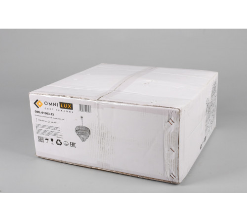 Подвесная люстра Omnilux Fontevivo OML-81903-12 Подвесная люстра Omnilux Fontevivo OML-81903-12