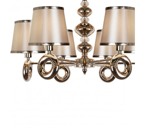 Подвесная люстра iLamp Brooklyn P2401-6 Nickel Подвесная люстра iLamp Brooklyn P2401-6 Nickel