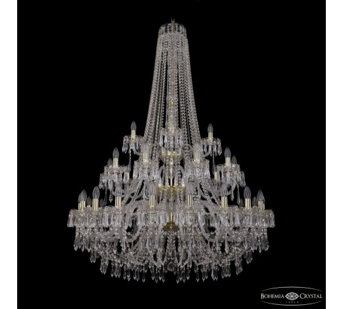 Подвесная люстра Bohemia Ivele Crystal 1403/20+10+5/400/h-160/3d G