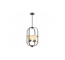 Подвесная люстра Lumina Deco Monterey LDP 1141-4 BK+MD