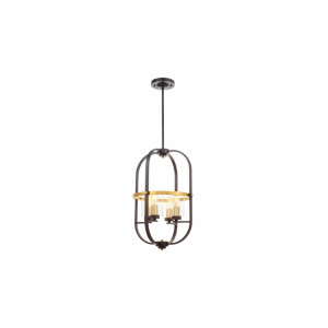 Подвесная люстра Lumina Deco Monterey LDP 1141-4 BK+MD