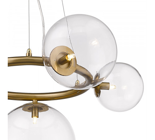 Подвесная люстра Delight Collection Puppet P68092-5 brass