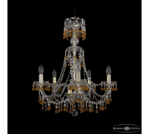Подвесная люстра Bohemia Ivele Crystal 1410/5/195/XL-66 G V1003