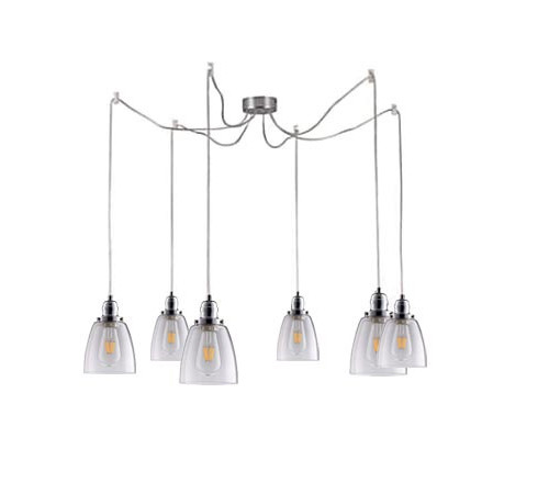 Подвесная люстра Arte Lamp Trento A9387SP-6CC Подвесная люстра Arte Lamp Trento A9387SP-6CC