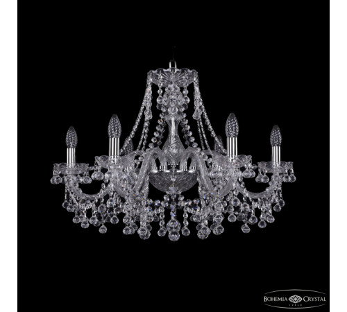 Подвесная люстра Bohemia Ivele Crystal 1409/6/240 Ni Подвесная люстра Bohemia Ivele Crystal 1409/6/240 Ni