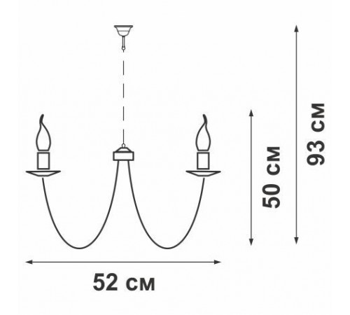 Подвесная люстра Vitaluce V1398/5 Подвесная люстра Vitaluce V1398/5