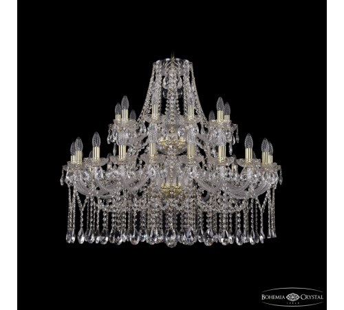 Подвесная люстра Bohemia Ivele Crystal 1413/20+10/360/2d G Подвесная люстра Bohemia Ivele Crystal 1413/20+10/360/2d G