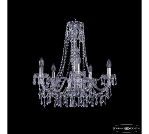 Подвесная люстра Bohemia Ivele Crystal 1403/5/195/h-60 Ni Подвесная люстра Bohemia Ivele Crystal 1403/5/195/h-60 Ni