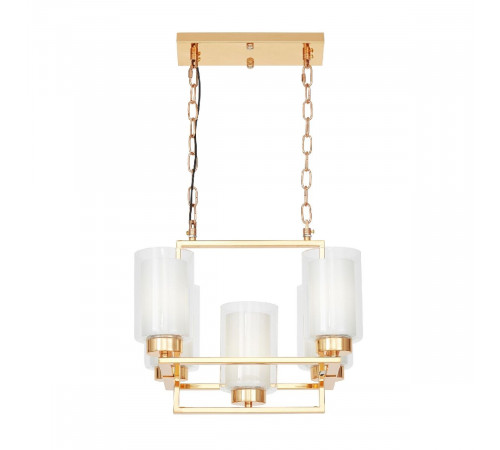 Подвесная люстра Lumina Deco Lino LDP 1239-5 F.GD Подвесная люстра Lumina Deco Lino LDP 1239-5 F.GD