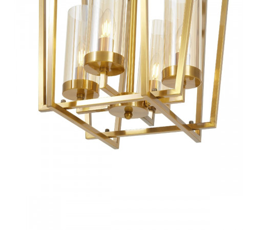 Подвесная люстра Lumina Deco Afres LDP 1246-4 MD+AB Подвесная люстра Lumina Deco Afres LDP 1246-4 MD+AB
