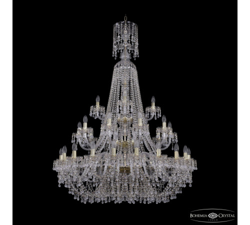 Подвесная люстра Bohemia Ivele Crystal 1410/20+10+5/400/XL-158/3d G V0300 Подвесная люстра Bohemia Ivele Crystal 1410/20+10+5/400/XL-158/3d G V0300