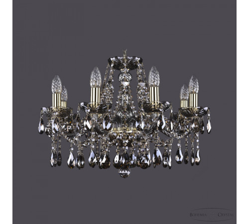 Подвесная люстра Bohemia Ivele Crystal 1413/8/200 G M731 Подвесная люстра Bohemia Ivele Crystal 1413/8/200 G M731