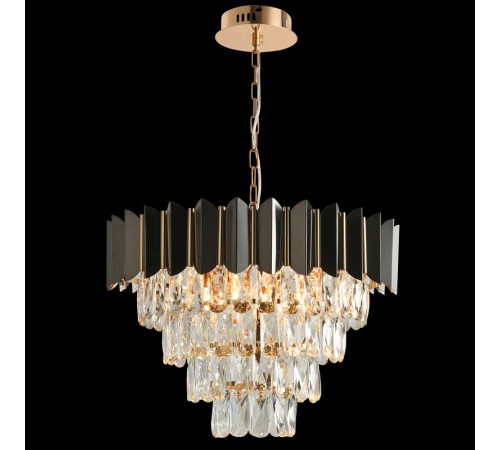 Подвесная люстра Natali Kovaltseva DARIAN II 81448/8C GOLD BLACK