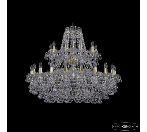 Подвесная люстра Bohemia Ivele Crystal 1409/20+10/360/2d G Подвесная люстра Bohemia Ivele Crystal 1409/20+10/360/2d G
