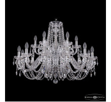 Подвесная люстра Bohemia Ivele Crystal 1402/12+6/300/2d Ni